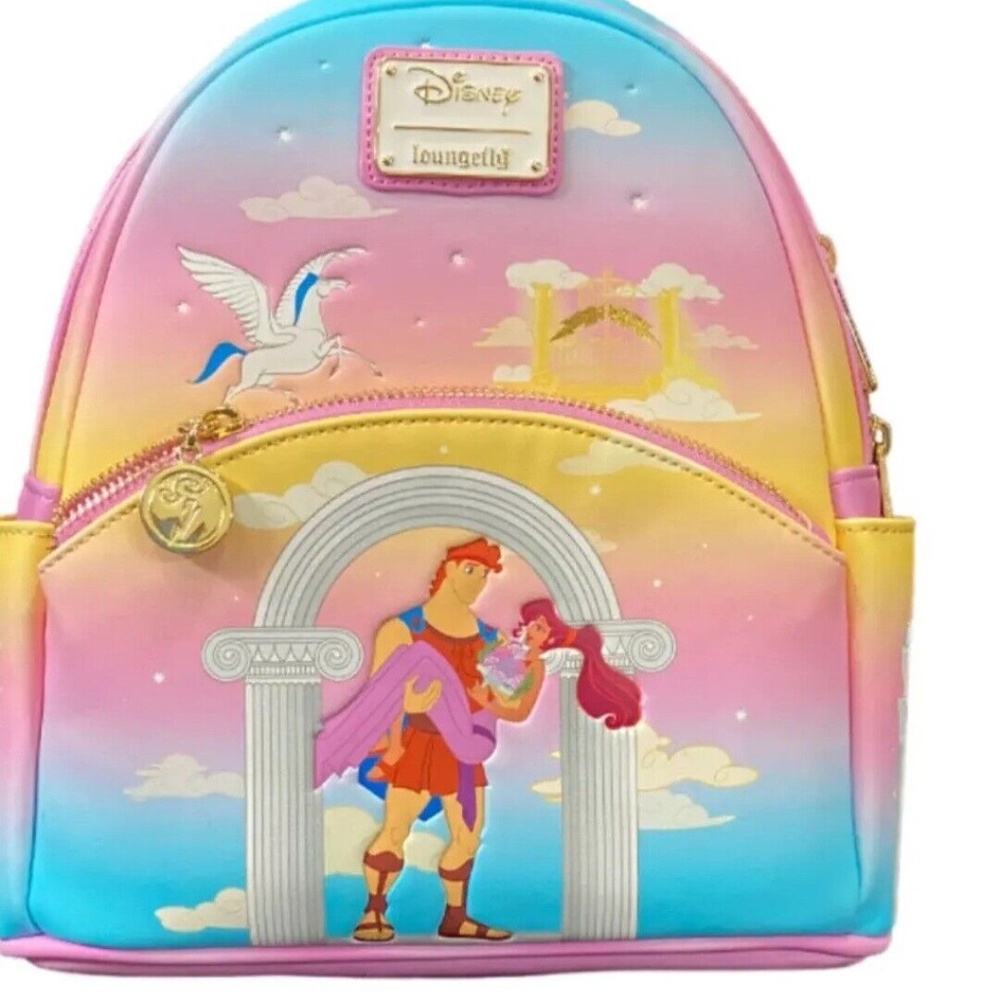 Loungefly Mini Backpack Hercules Cloud (1997) NWT